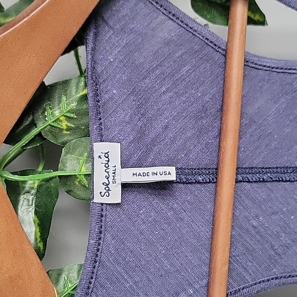 Splendid Lace Up Tank - Picture 2 of 5